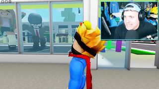 TINY FAMILY vs GIANT FAMILY in Roblox BROOKHAVEN RP!!