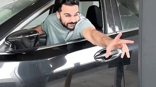When u can’t reach the parking ticket #adamw funny video