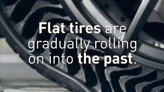 Flat tires could soon be a thing of the past. The industry may be rolling into an airless future.