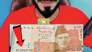 The money came out