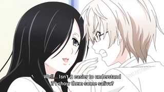 The way Sui made Chris blush - Rikei ga Koi ni Ochita Season 2 Episode 1