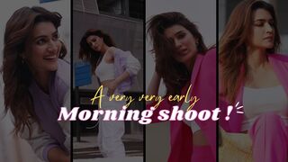 Early Morning Brand Shoot! Skechers!!-|-Kriti Sanon