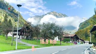 "Scenic Swiss Drive: Exploring Brienz to Interlaken on a Picturesque Road Trip"