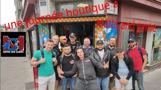 journée magasins de jeux vidéo entre youtubeur