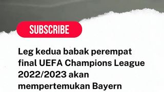 Munchen vs Manchester City Skor 1-1 (Agg. 1-4).