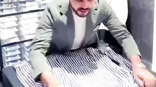 Складаємо гарно сорочку