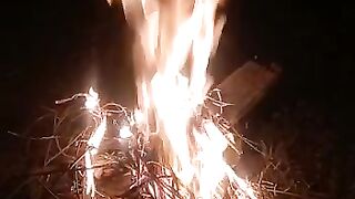 Bone fire