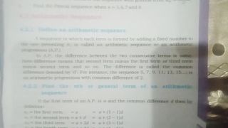 Arithmetic sequece |class 11|ex4.2|karachi;fed board