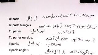 French Language Class no 8 Urdu/Hindi