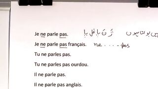 French Language Class no 9 Urdu/Hindi