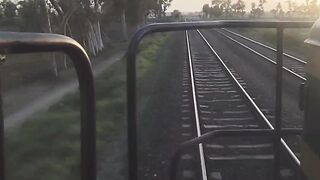 Train travel Bahawalpur to Karachi|| Cab view of train