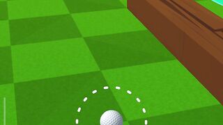 Golf battle unlucky