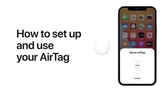 How to set up and use your AirTag — Apple Support