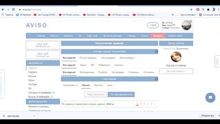 Способы заработка на сайте AVISO