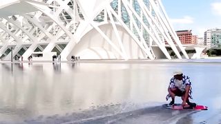 Can You Believe What This Thrill-Seeker Does With Only Water?