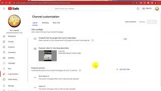 How To Remove Youtube Channel Featured video from My Channel