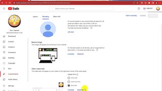 How To Remove Video watermark from My Youtube Channel