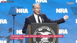 President Trump Delivers Remarks at NRA Annual Meeting
