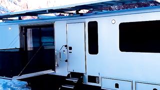 Go truly off-grid with this H2O-making, solar-powered RV.