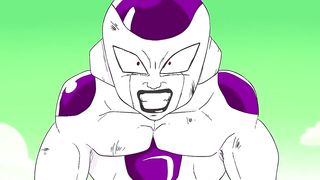 Goku has had enough of Freeza