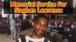 Memorial service held for Stephen Lawrence