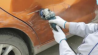 Car door panel repair