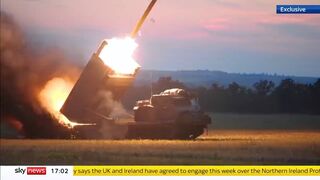 Ukrainian M270 in action