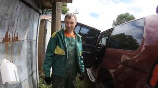Замена задних тормозных колодок. Мицубиси Паджеро Спорт.