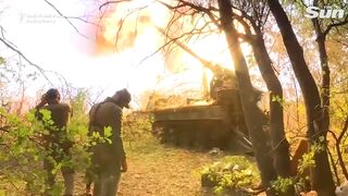 Ukrainians reuse captured Russian artillery in Donetsk Oblast
