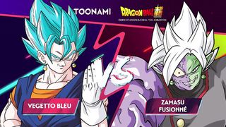 Dragon Ball Super en Français Vegetto Bleu vs. Zamasu Fusionné