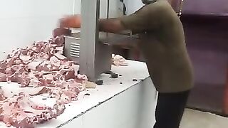 Cutting of meat ????