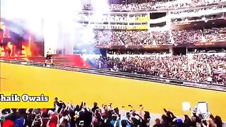 Roman reigns vs Brock lesnal vs rides vs omos