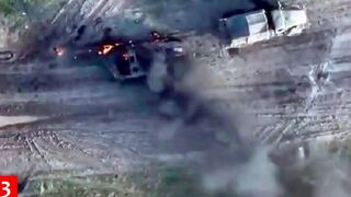Paratroopers hit Russian Kamaz