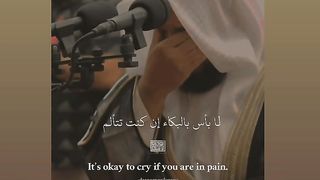 You should be sad on this moment
