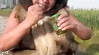???????????? how he drinks