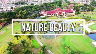 Flying Over Singapore 4k video With Music