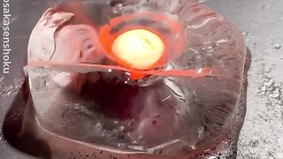 Balle de fer chaud à 1000° contre différentes choses !!