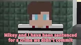 Escaping from a100 Days Prison in Minecraft