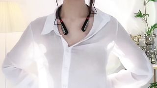 女主播上半身透视装Tik Tok Dance Female Anchor_1080p.