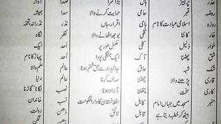 Mutashaba Alfaz | متشابہ الفاظ | Urdu 8 | Simillar letters