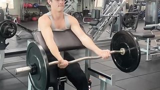 135 pound curl