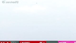 Maxwell hit a big six