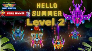 Galaxy Attack Alien Shooter {Hello Summer} Level 2 By Celarosh Gaming
