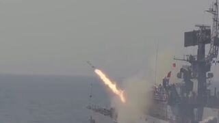 Russian warships and eight bombers hold drills over waters near Japan