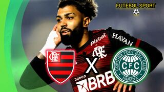 FLAMENGO 3 X O CURITIBA MELHORES MOMENTOS 1 RODADA DO BRASILEIRÃO
