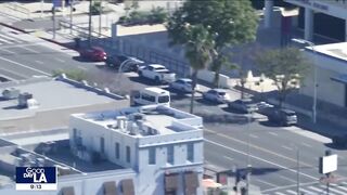 Poursuite policière: une suspecte mène le LAPD à sa poursuite dans la vallée de San Fernando dernier nouvelle