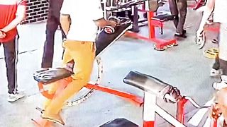 Funny Gym instructor ????????