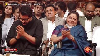 Ungal Pasathirkuriya Bharathi Raja's Speech | Ponniyin Selvan 2 Audio Launch | Best Moments | Sun TV