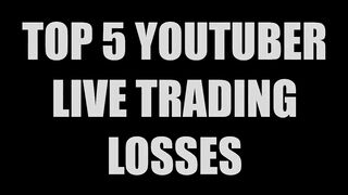 Top 5 YouTuber day traders react to their live trading losses