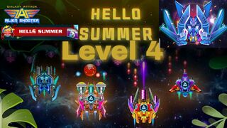 Galaxy Attack Alien Shooter {Hello Summer} Level 4 By Celarosh Gaming